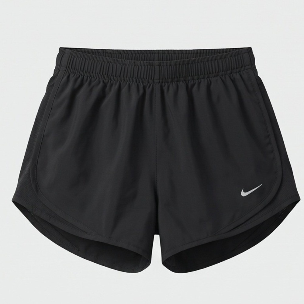 Nike Dri-FIT XL Tempo Nylon Running Shorts Black Women Lined NWT